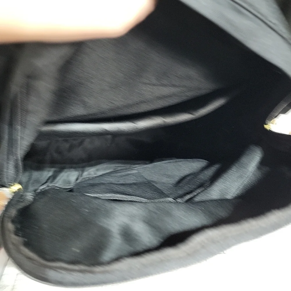 Sun + Stone Black Brown Backpack‎ Bag Adjustable Southwest New Inside Pockets